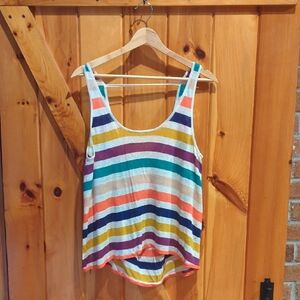 Colorful Striped Tank Top